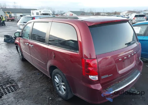 2014 Dodge Grand Caravan Sxt из США, поврежденный, VIN 2C4RDGCG9ER323134